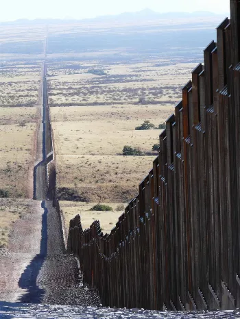 wall between Mexico and the US